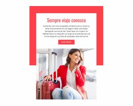 O Pacote De Férias - Maquete De Webdesign