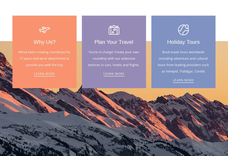 The benefits of traveling Web Design