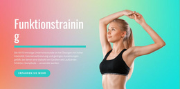 Funktionelles Sporttraining – Responsives WordPress-Theme