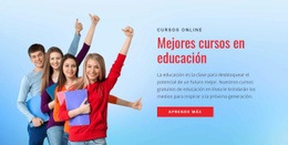 Impresionante Diseño De Sitio Web Para Portal De Educación Escolar