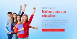 Superbe Conception De Site Web Pour Portail De L'Éducation Scolaire