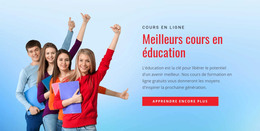 Portail De L'Éducation Scolaire – Modèle De Site Web HTML