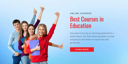 School Education Portal - HTML Website Template