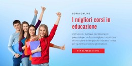 HTML Reattivo Per Portale Dell'Istruzione Scolastica