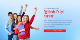 Okul Eğitim Portalı - Güzel Bir Sayfalık Şablon