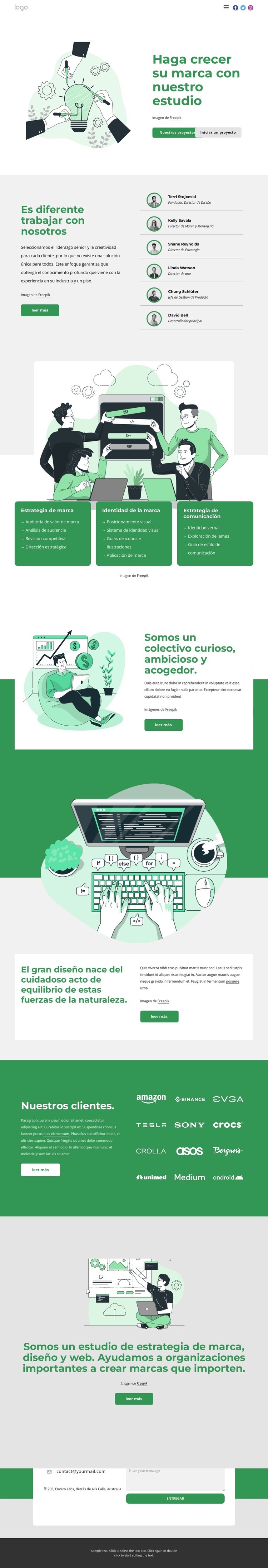 Haz crecer tu marca con nuestro estudio Diseño de páginas web