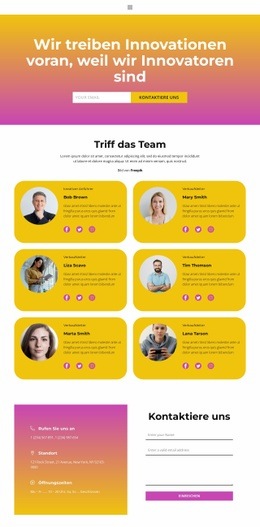 Ein Idealer Anführer - Inspiration Für Website-Design