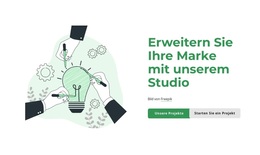 Lasst Uns Etwas Großartiges Aufbauen – WordPress-Theme