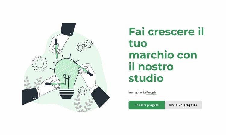 Costruiamo qualcosa di grande Progettazione di siti web