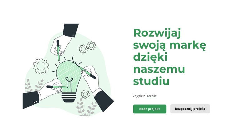 Zbudujmy coś wielkiego Szablon CSS