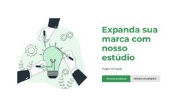 Maquete De Tela Para Vamos Construir Algo Ótimo