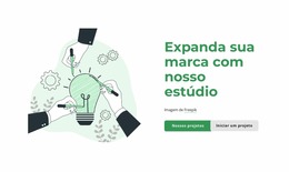 Vamos Construir Algo Ótimo - Inspiração De Template Joomla