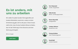 Zeit, Unser Team Kennenzulernen