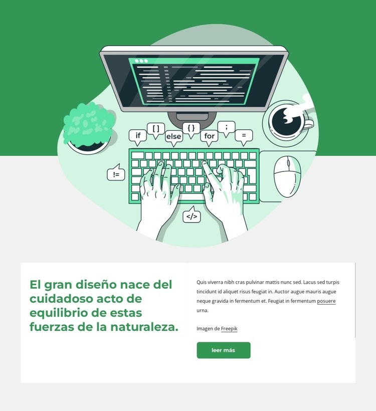 Ofrecemos pruebas de conceptos de ritmo rápido para diseños a gran escala. Creador de sitios web HTML