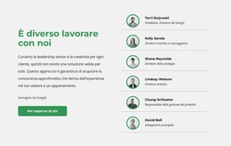 È Ora Di Incontrare Il Nostro Team - Modelli Di Creazione Di Pagine Gratuiti