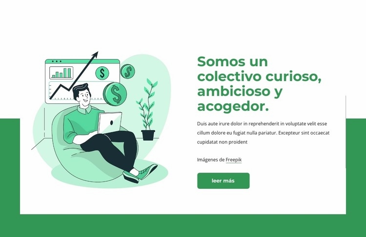 Somos colectivo curioso Diseño de páginas web