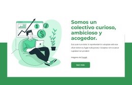 Somos Colectivo Curioso Plantilla De Una Página