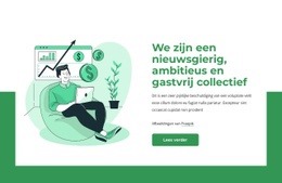 Wij Zijn Nieuwsgierig Collectief - Online-Mockup