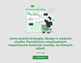 Jsme Značkové Strategické Studio – Šablona Vstupní Stránky