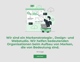 Wir Sind Ein Markenstrategiestudio - Anpassbare Professionelle Joomla-Vorlage