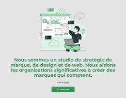 Créateur De Sites Web Le Plus Créatif Pour Nous Sommes Un Studio De Stratégie De Marque