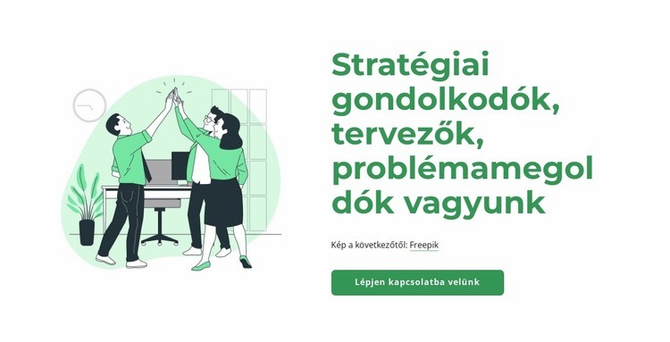 Problémamegoldók vagyunk Weboldal tervezés