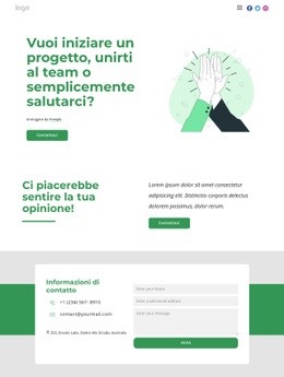 Lavoriamo Con Clienti Incredibili - HTML Generator