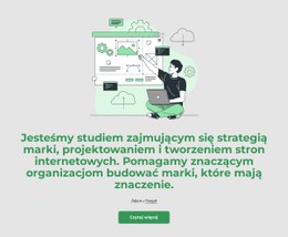 Jesteśmy Studiem Strategii Marki Szablon Układu CSS