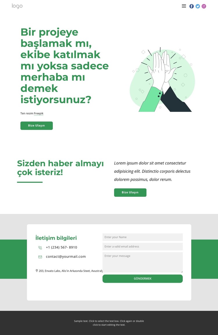 İnanılmaz müşterilerle çalışıyoruz HTML Şablonu