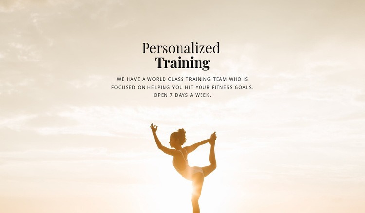 Certified personal trainers Html Code Example