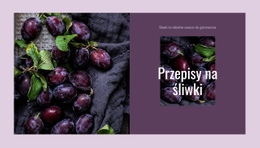 Przepisy Na Śliwki - Kreatywny, Wielofunkcyjny Projekt Witryny