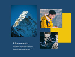 Górskie Szczyty - Szablon Strony HTML