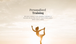 Gecertificeerde Personal Trainers - Gratis Websitesjabloon