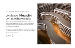 Mejor Biblioteca - Maqueta De Sitio Web Profesional