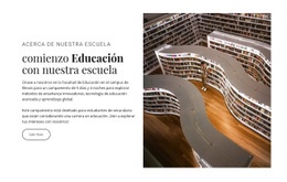 Mejor Biblioteca - Plantilla HTML5 De Funcionalidad