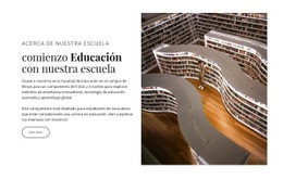 Mejor Biblioteca: Plantilla De Arranque De Una Página