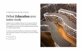 Meilleure Bibliothèque : Modèle D'Amorçage D'Une Page