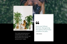Quote About Pets - Easy-To-Use Html Code