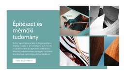 Építészet És Mérnöki Tudomány - Ingyenes HTML-Sablon