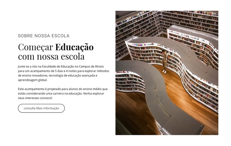 Melhor biblioteca Design do site