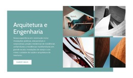 O Melhor Modelo HTML5 Para Arquitetura E Engenharia