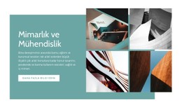 Mimarlık Ve Mühendislik Temiz Ve Minimal Şablon