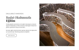 En Iyi Kütüphane - Web Sitesi Şablonları