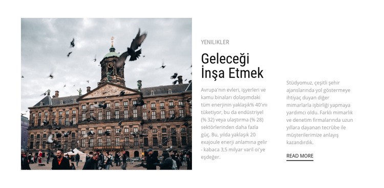 Eski şehirlerin sokakları Web Sitesi Mockup'ı