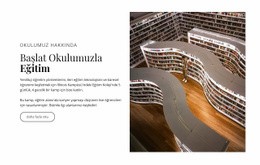 En Iyi Kütüphane Için En İyi Web Sitesi Tasarımı