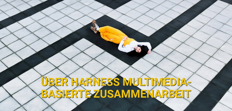 Harness-basierte Zusammenarbeit HTML-Vorlage