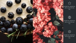 Fantastische Landingpage Für Das Gesündeste Menü