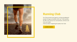 Beginning Running Programs - HTML Page Template