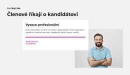 Člen Kongresové Party – Webová Šablona HTML