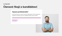 Člen Kongresové Party – Profesionální Šablona Webu